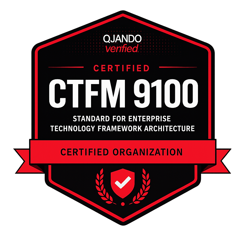 CTFM 9100 certification badge